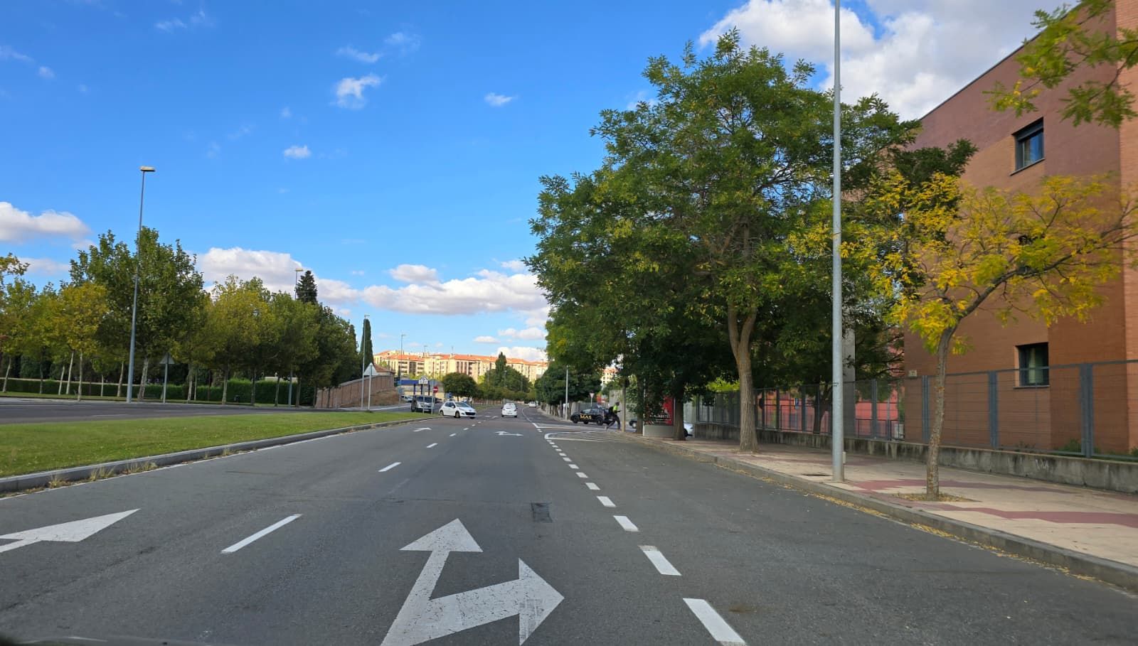 Avenida de Luis Camoens en Salamanca