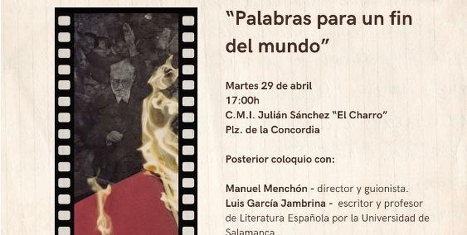 Salamanca acoge la proyección sobre Unamuno: "Palabras para un fin del mundo" con coloquio especial