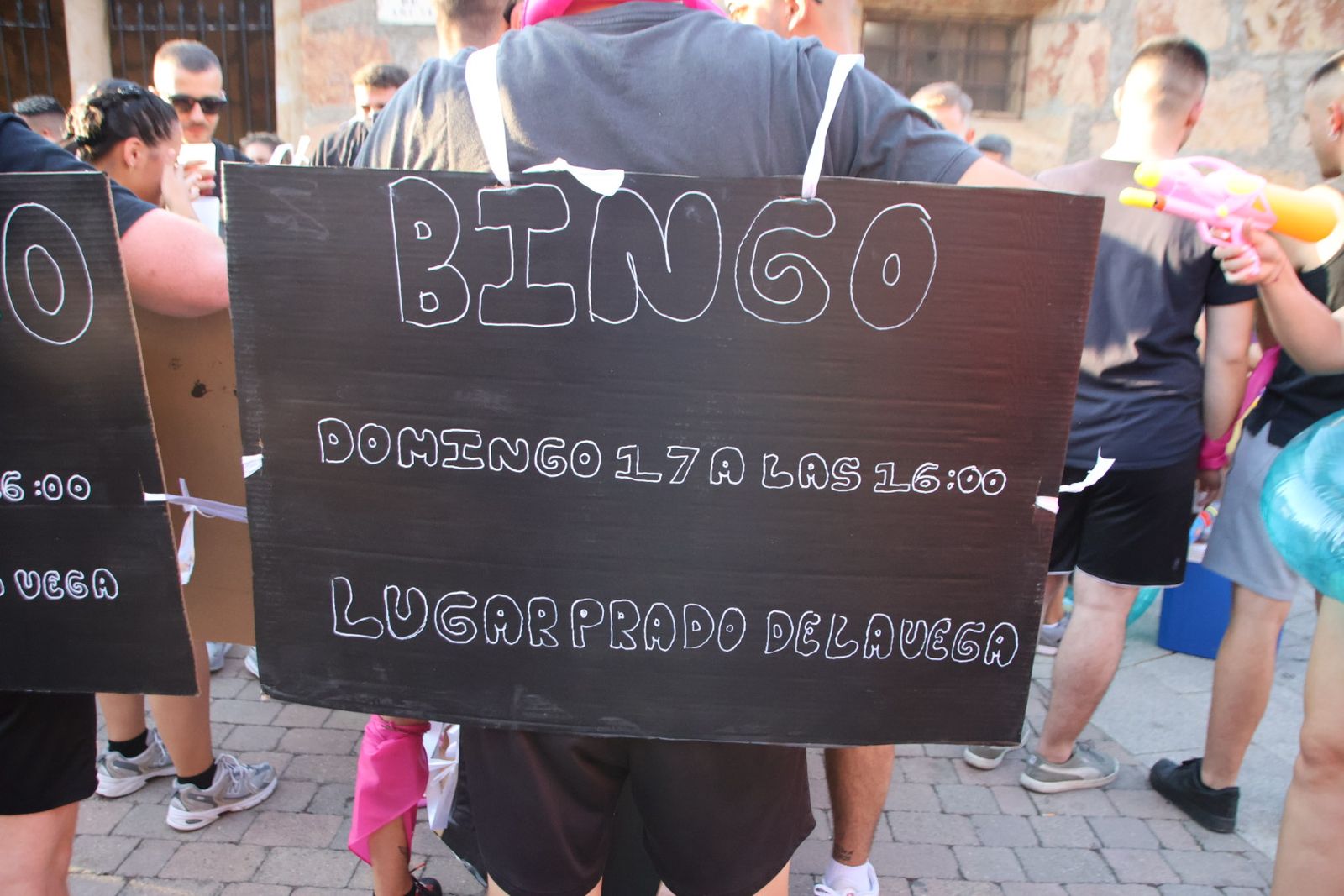 Chupinazo en Carbajosa con batucad