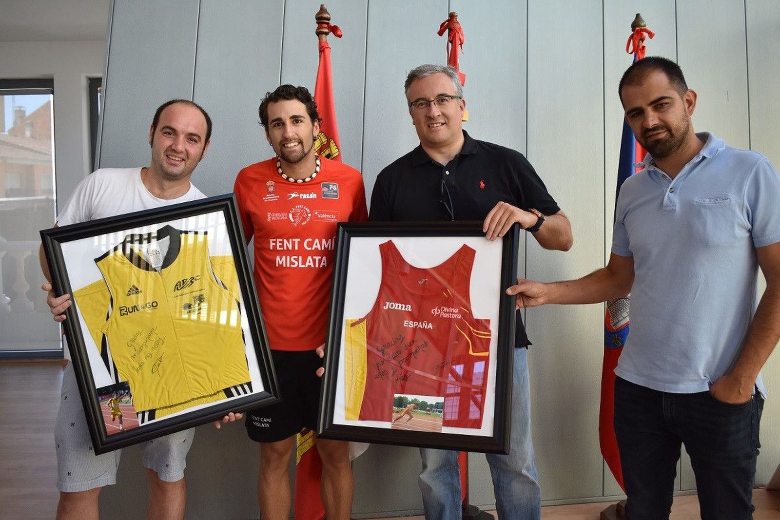 Atleta David Alejandro Guijuelo