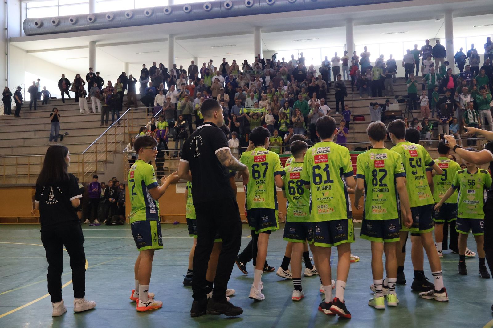 GALERÍA | Revive la disputada Fase del infantil de Balonmano Zamora
