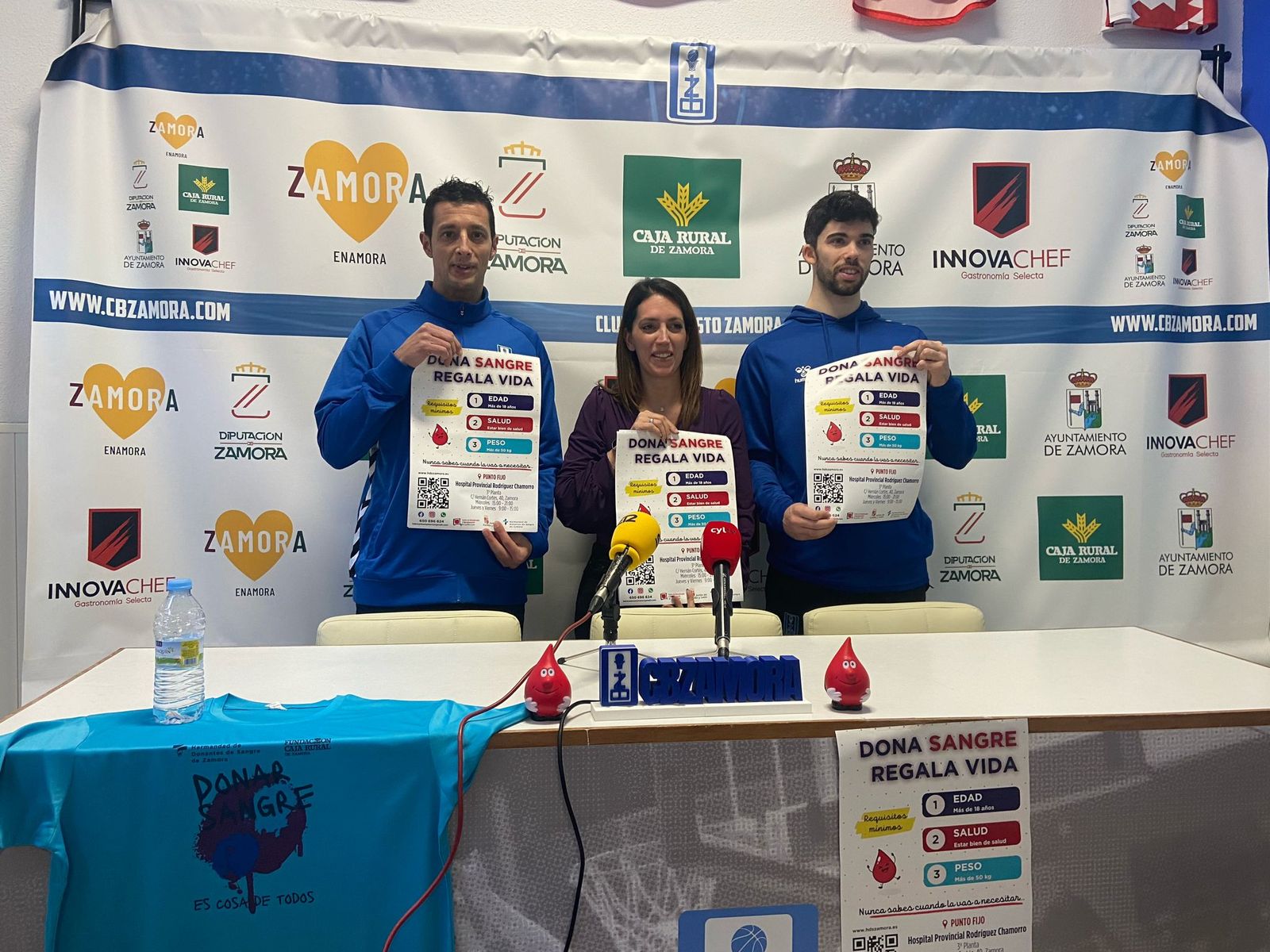 Saulo Hernández en rueda de prensa