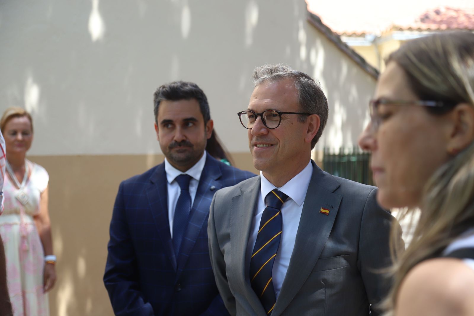 El consejero de Industria, Comercio y Empleo de la Junta de Castilla y León, Mariano Veganzones, que ha asistido en Zamora