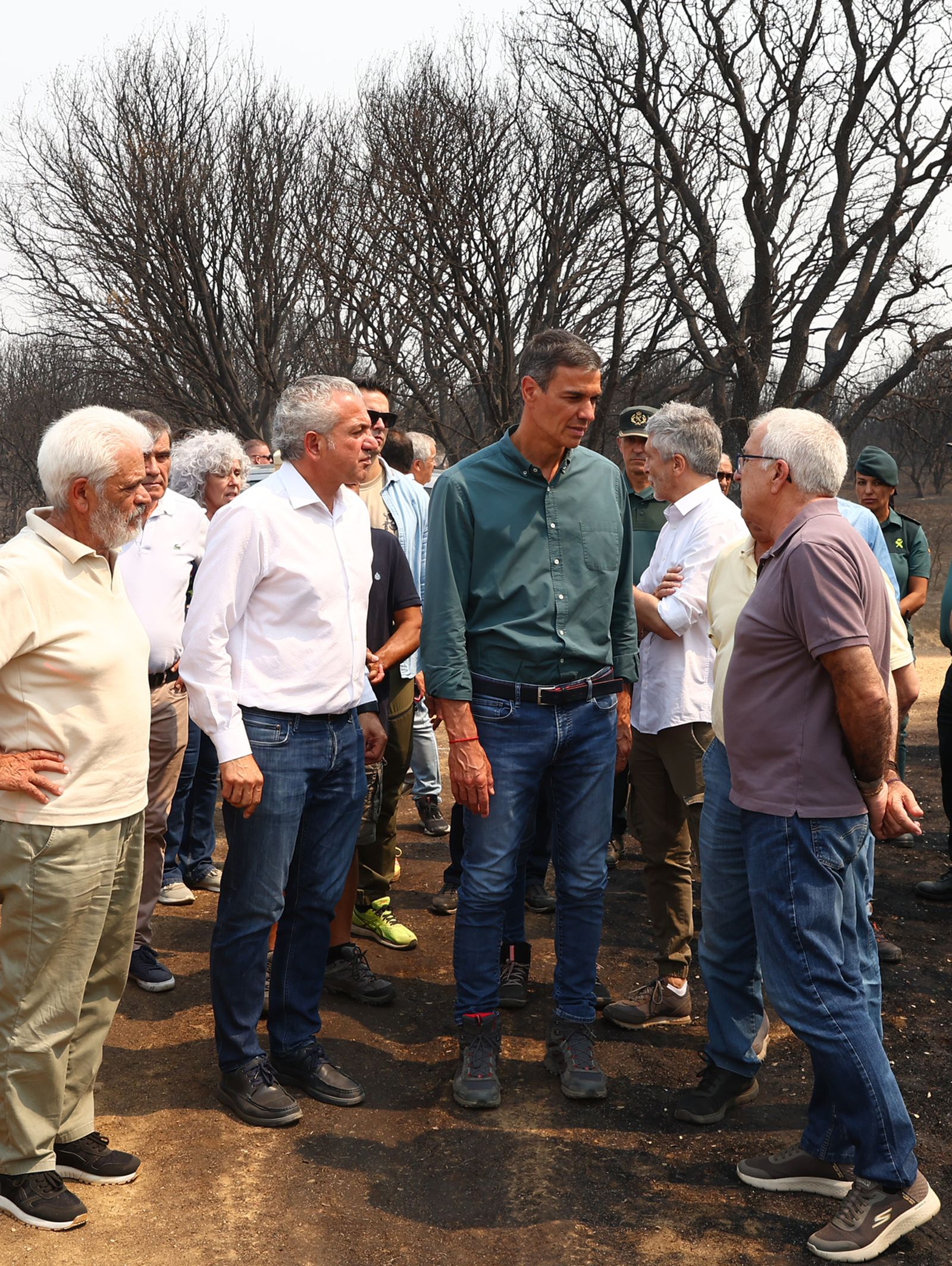 GALERÍA | Así ha sido la visita de Pedro Sánchez a Molezuelas de la Carballeda