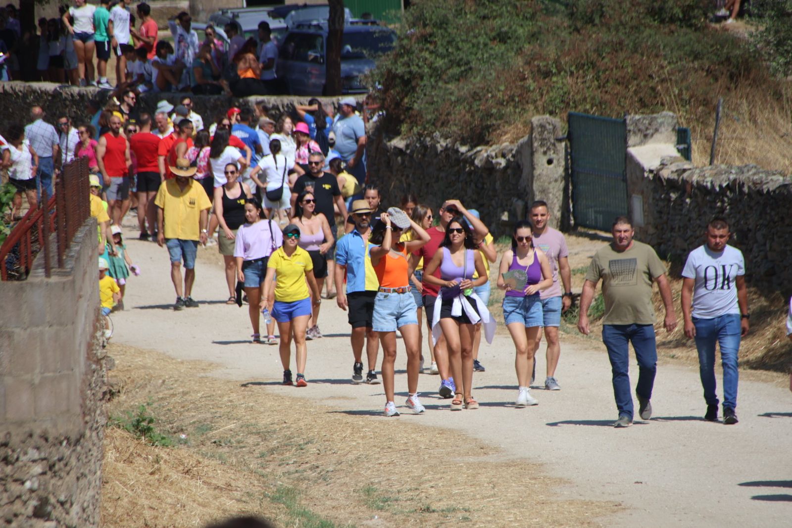 Lumbrales encierro a caballo