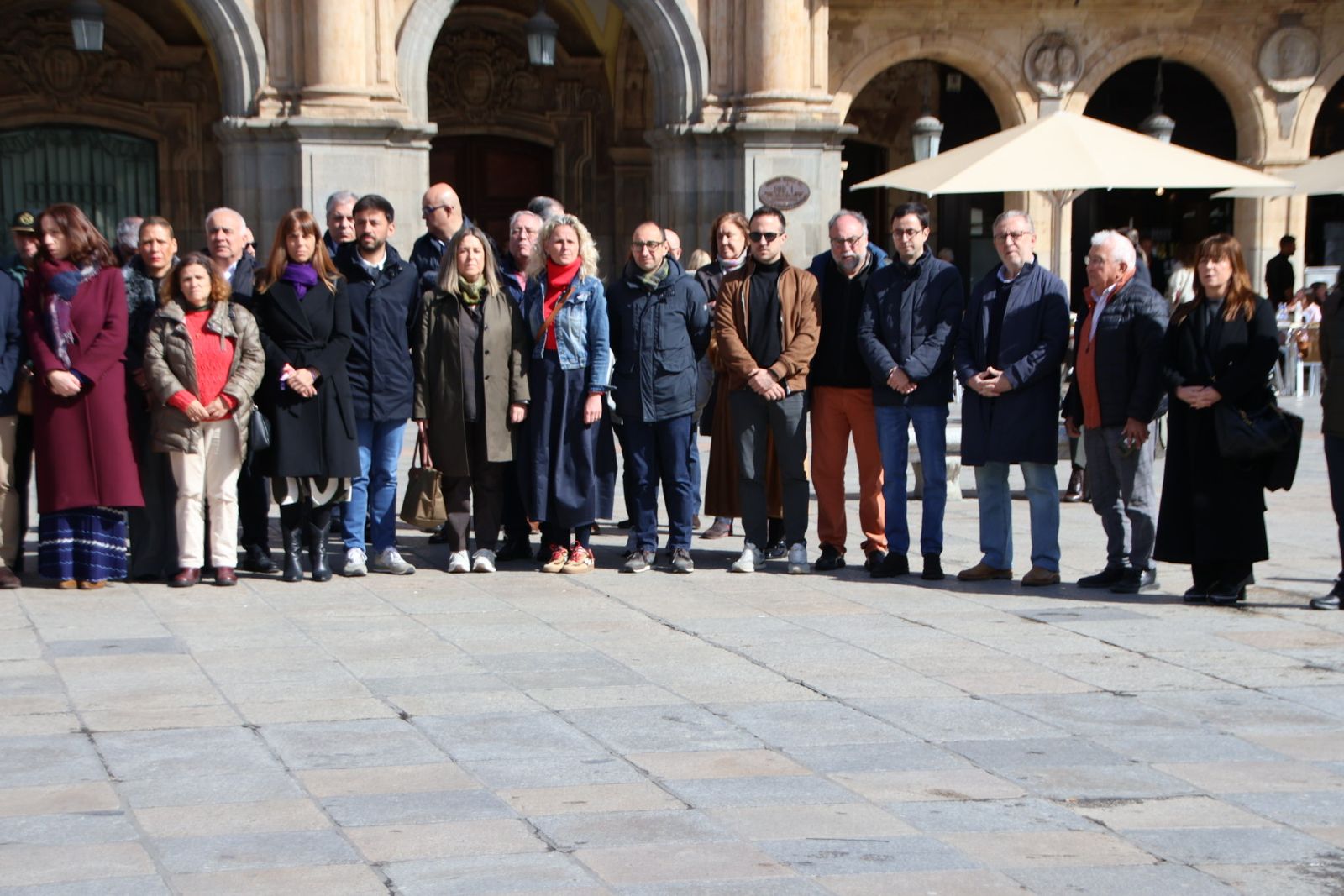 Minuto de silencio, al conmemorarse el Día Europeo de las Víctimas del Terrorismo