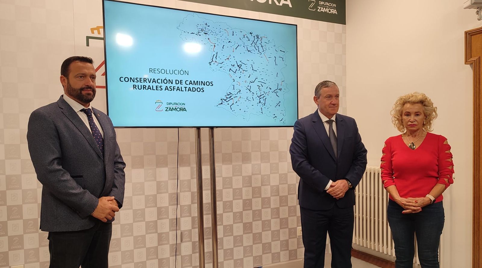 La Diputación reparará más de 60 caminos rurales asfaltados en distintas localidades zamoranas