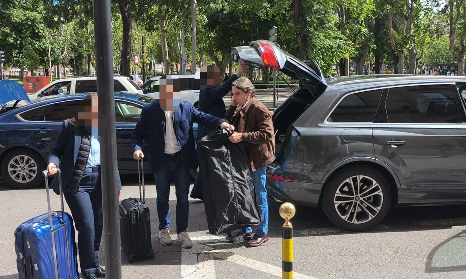 El expresidente José María Aznar visita Salamanca