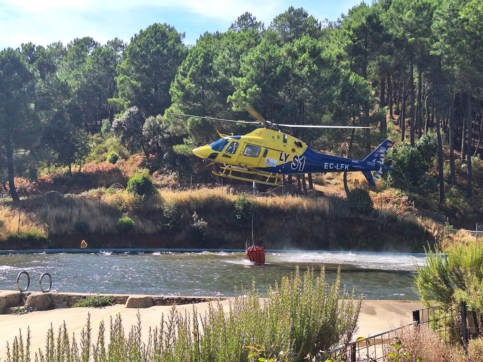 Incendio en Garcibuey