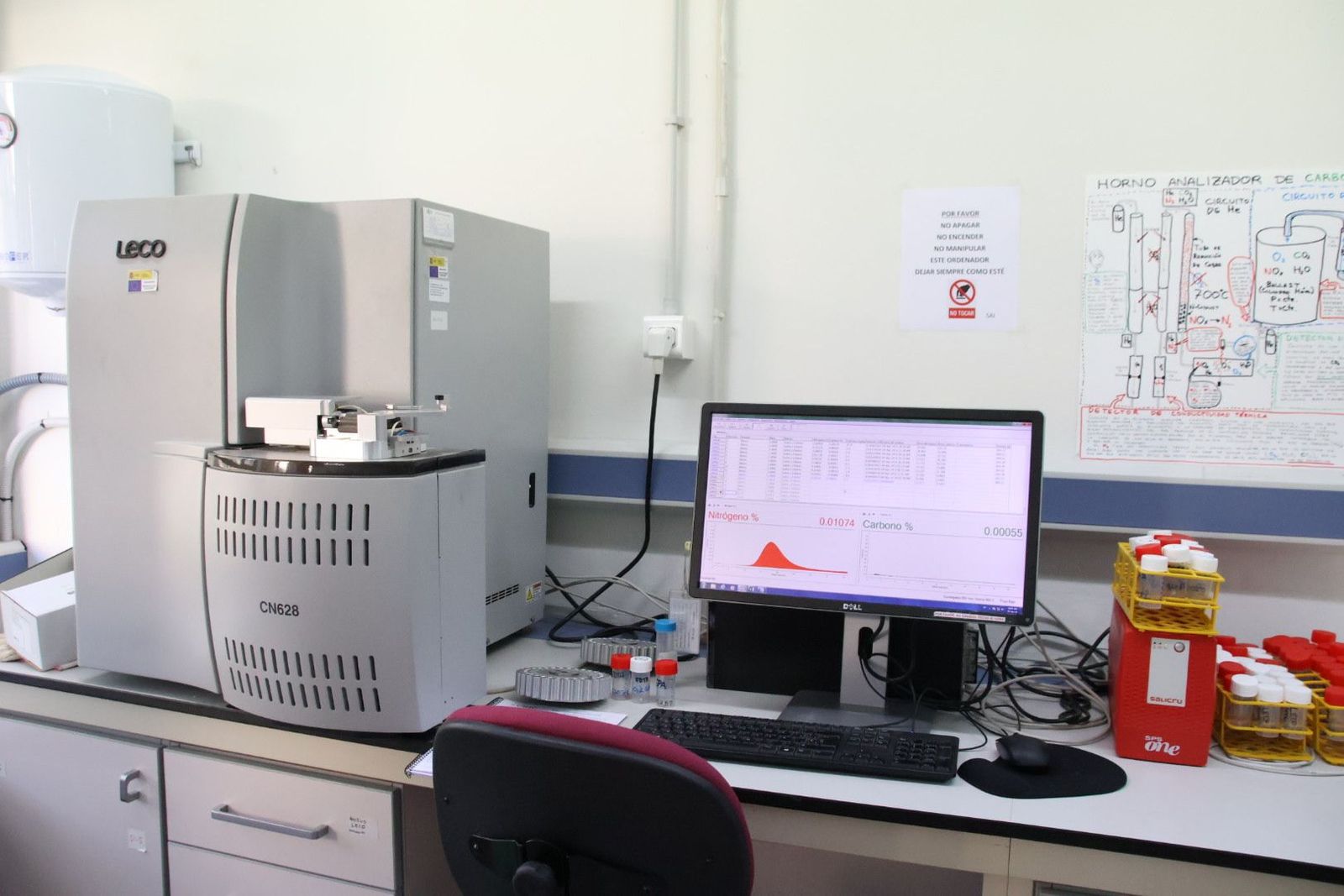 IRNASA, Equipo del servicio de análisis de fertilidad de suelos agrícolas