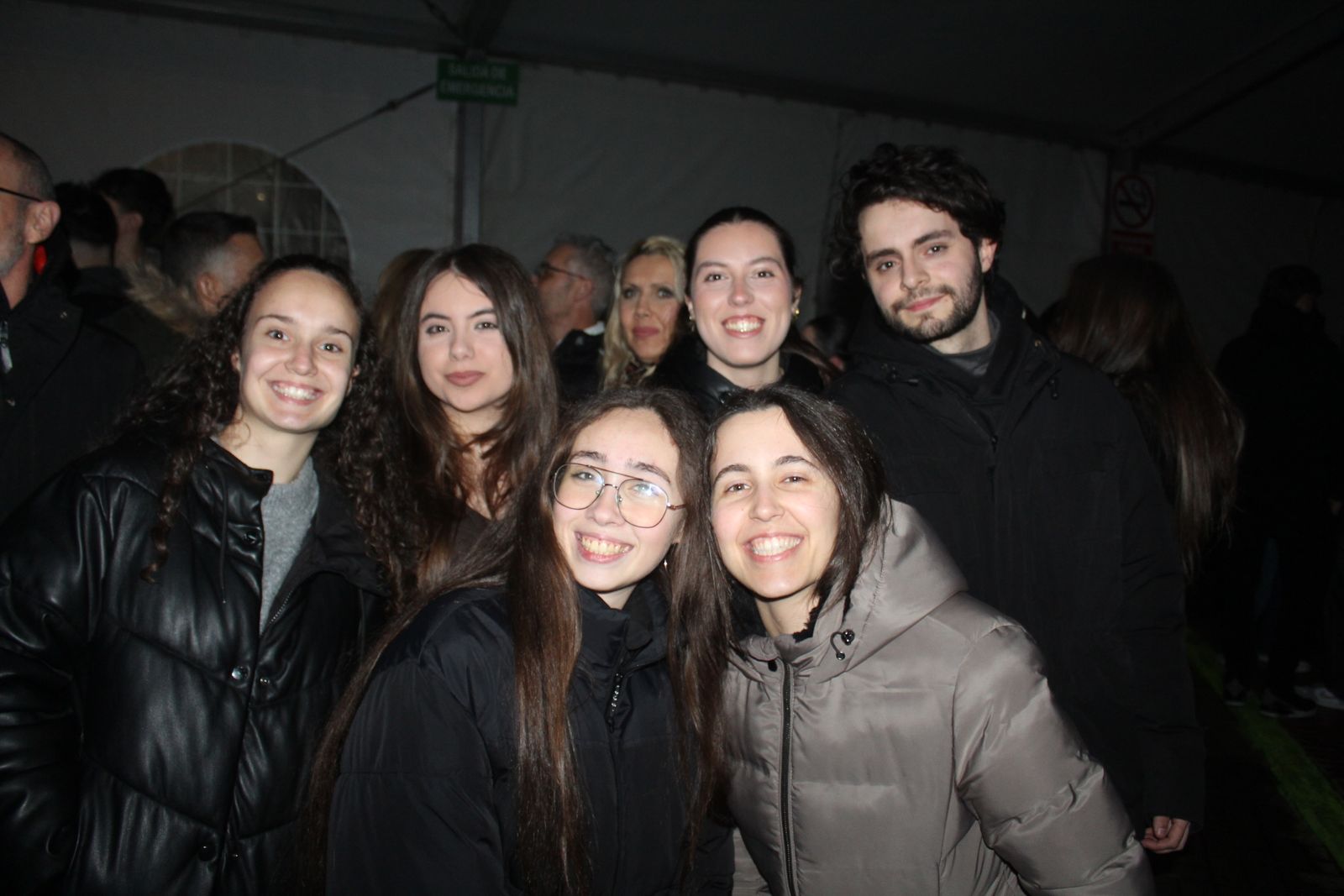 Salamanca de noche, sábado 7 de febrero
