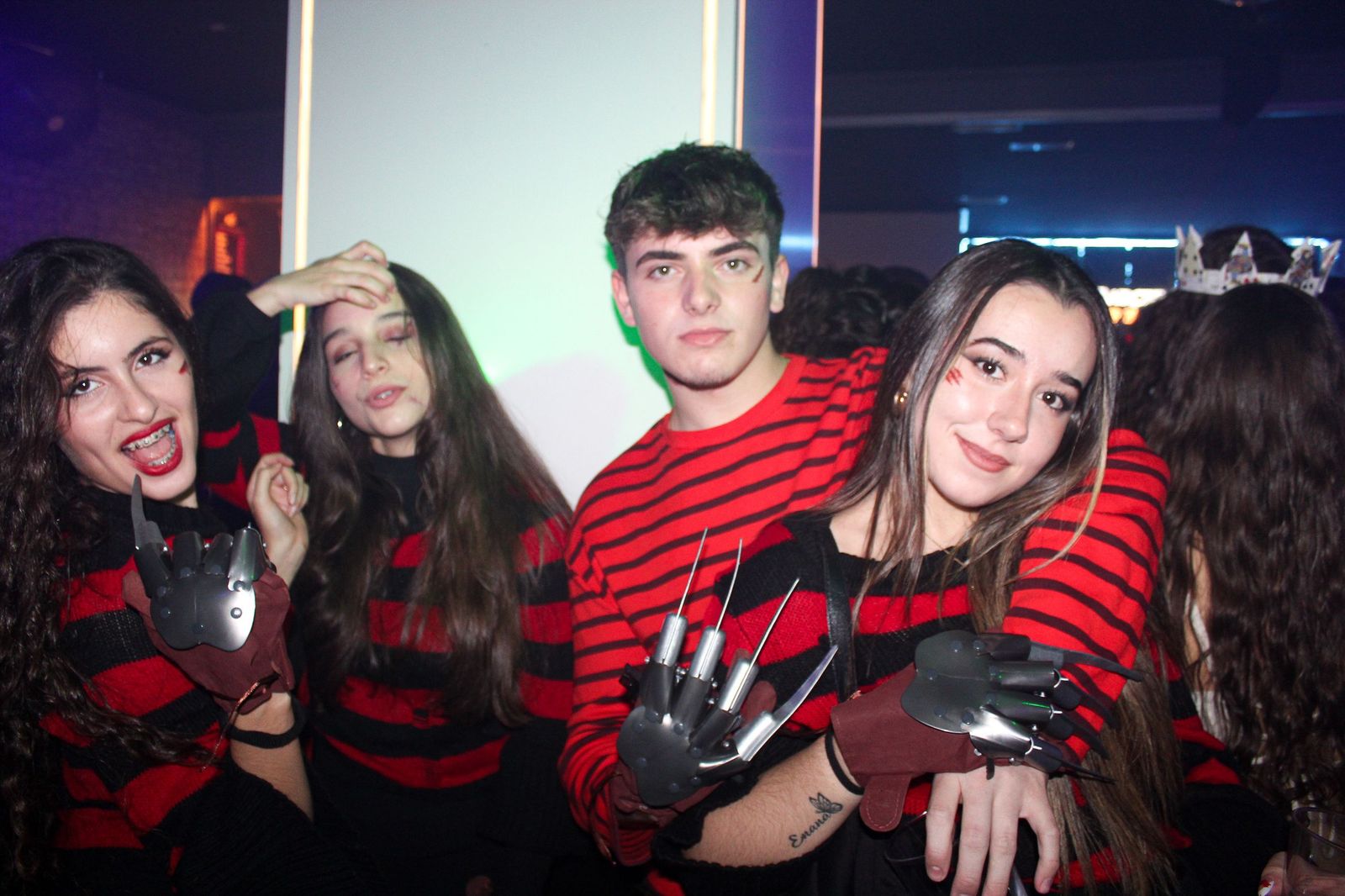 Salamanca de noche, viernes 31 de octubre