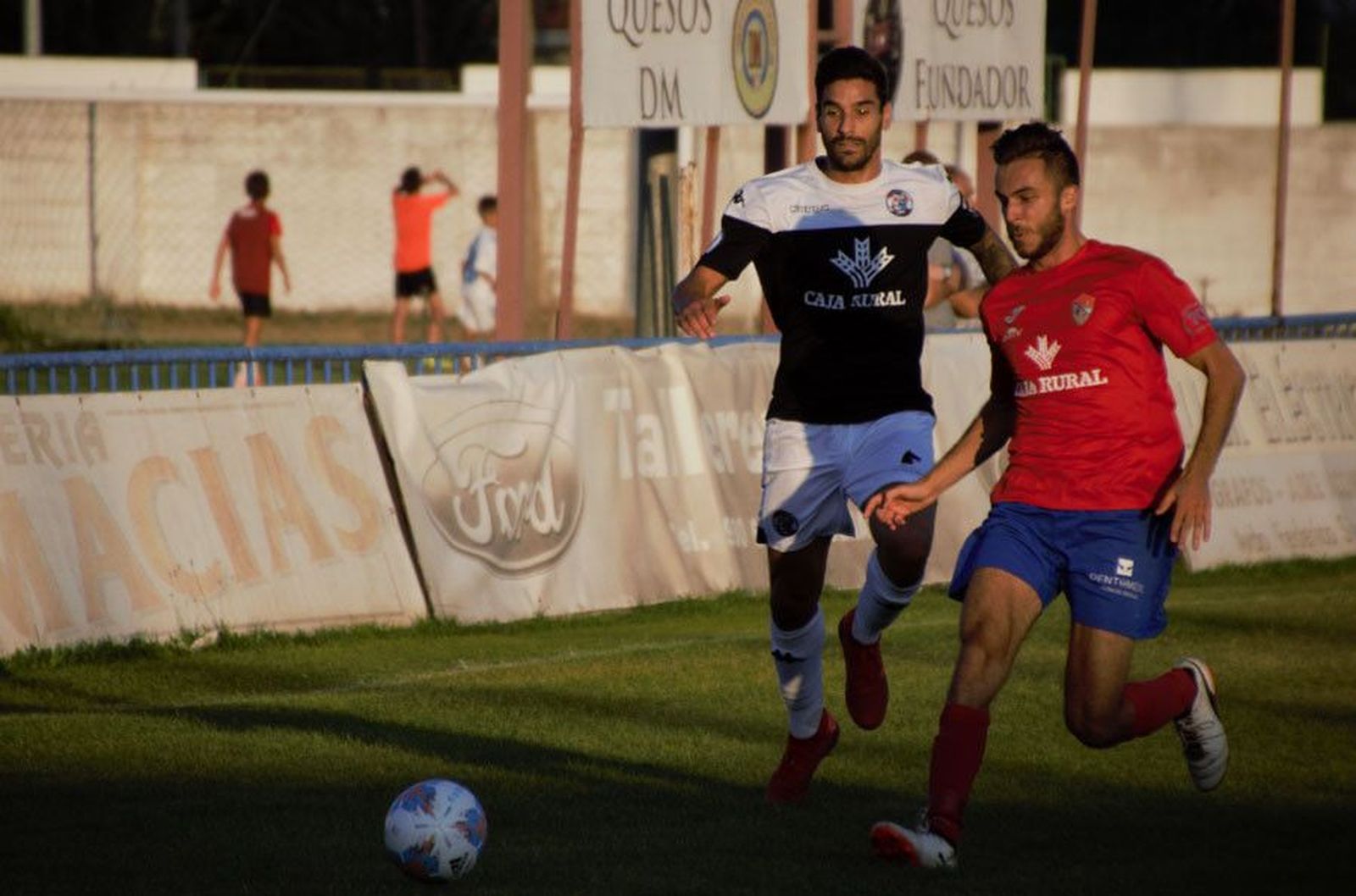 Imagen de archivo de un amistoso entre el Zamora CF y el CD Benavente. Archivo.