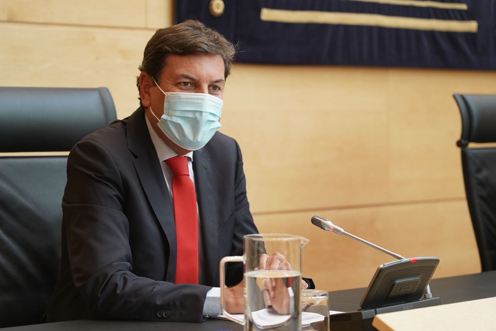 El consejero de Economía y Hacienda, Carlos Fernández Carriedo