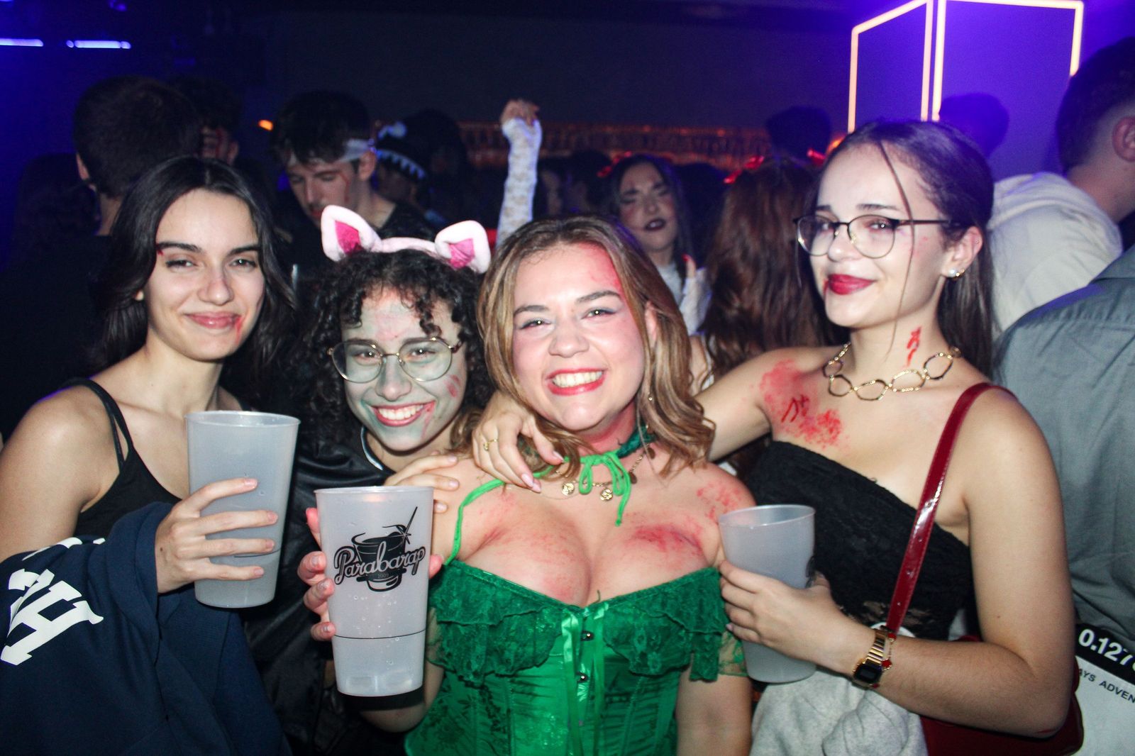 Salamanca de noche, viernes 31 de octubre