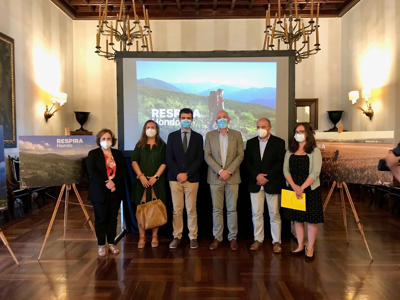 Presentación campaña 'Respira hondo'