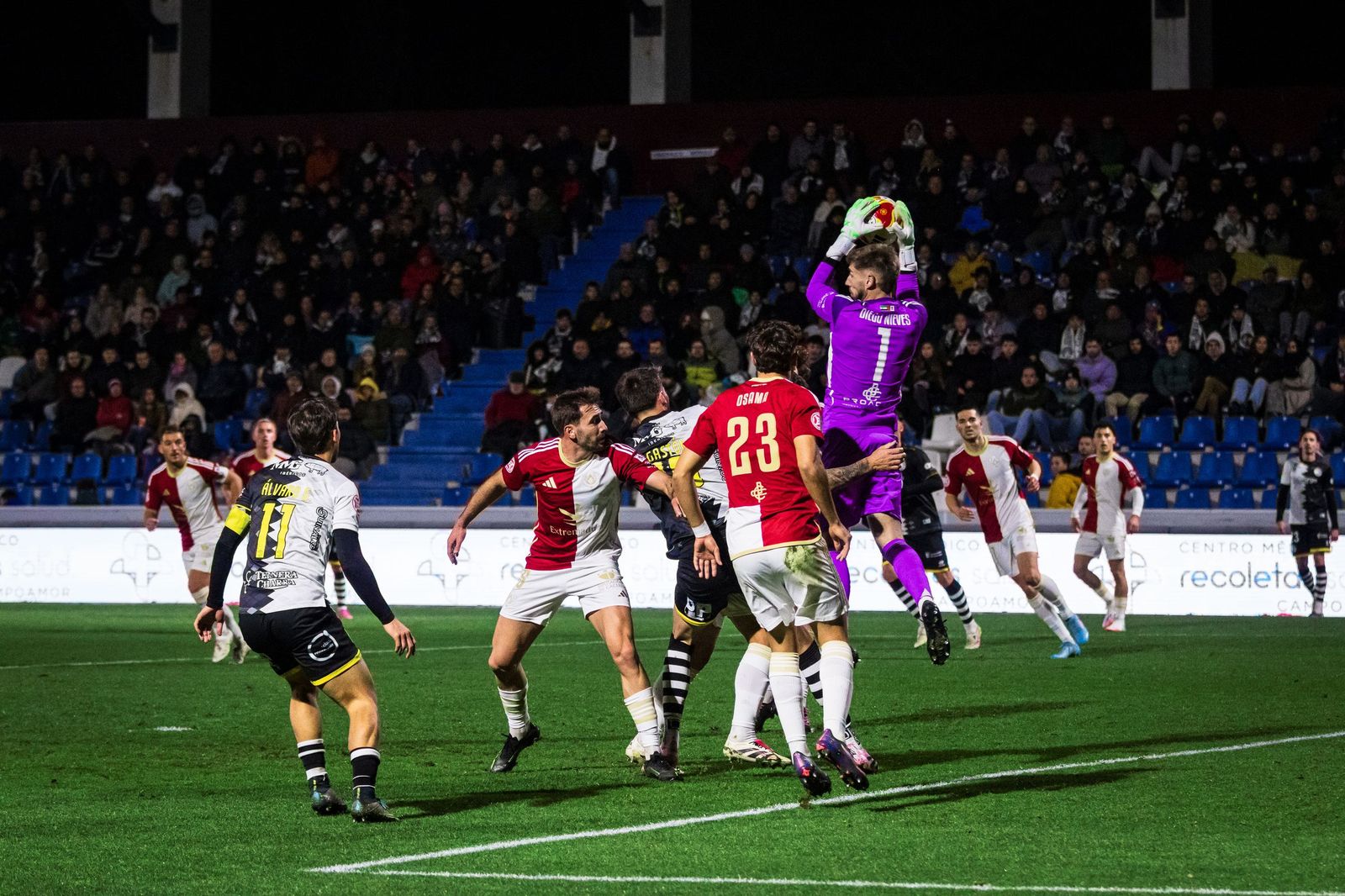 Partido entre Unionistas y Cacereño