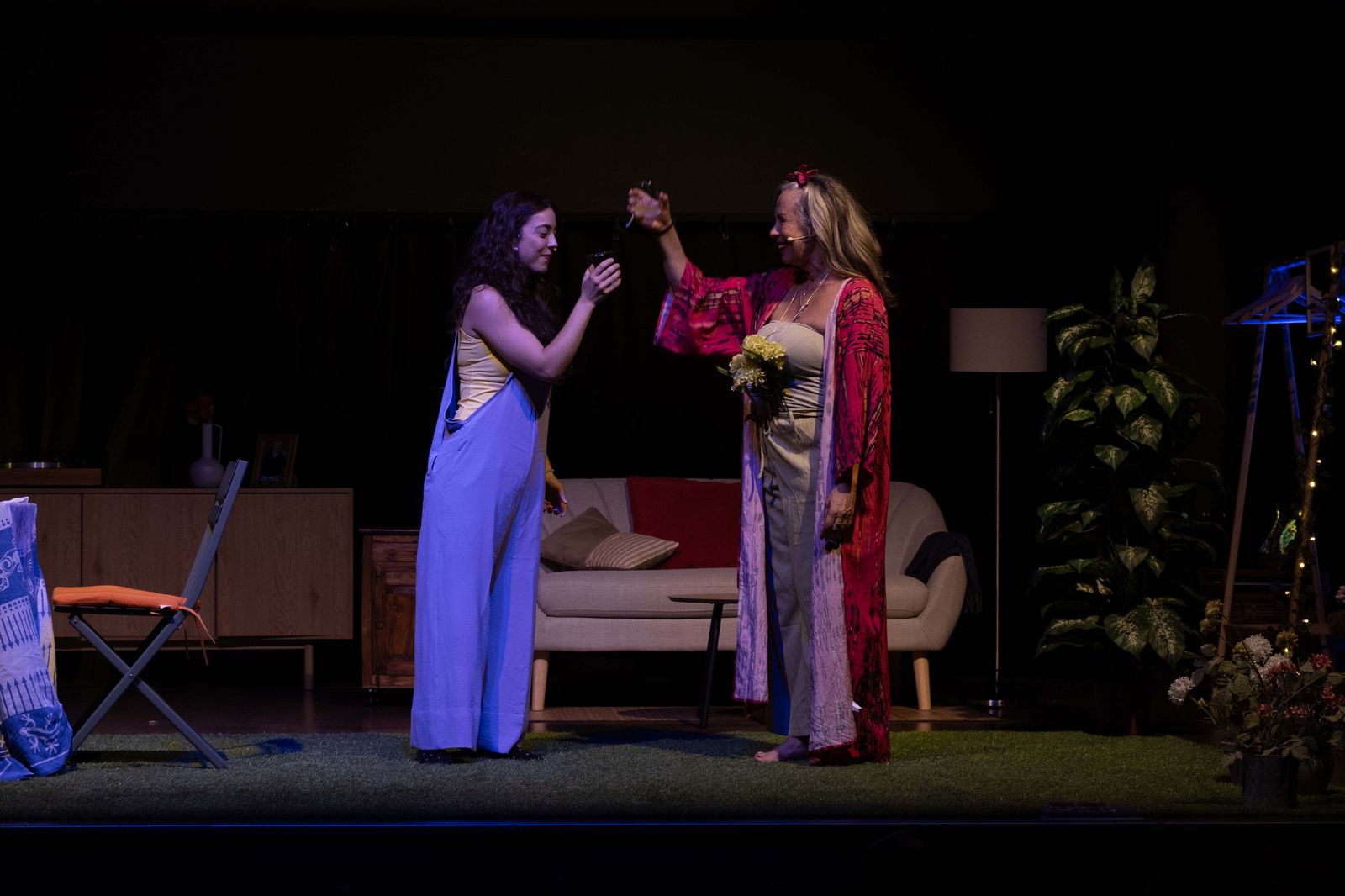 Miriam Díaz-Aroca y Zoe Munera