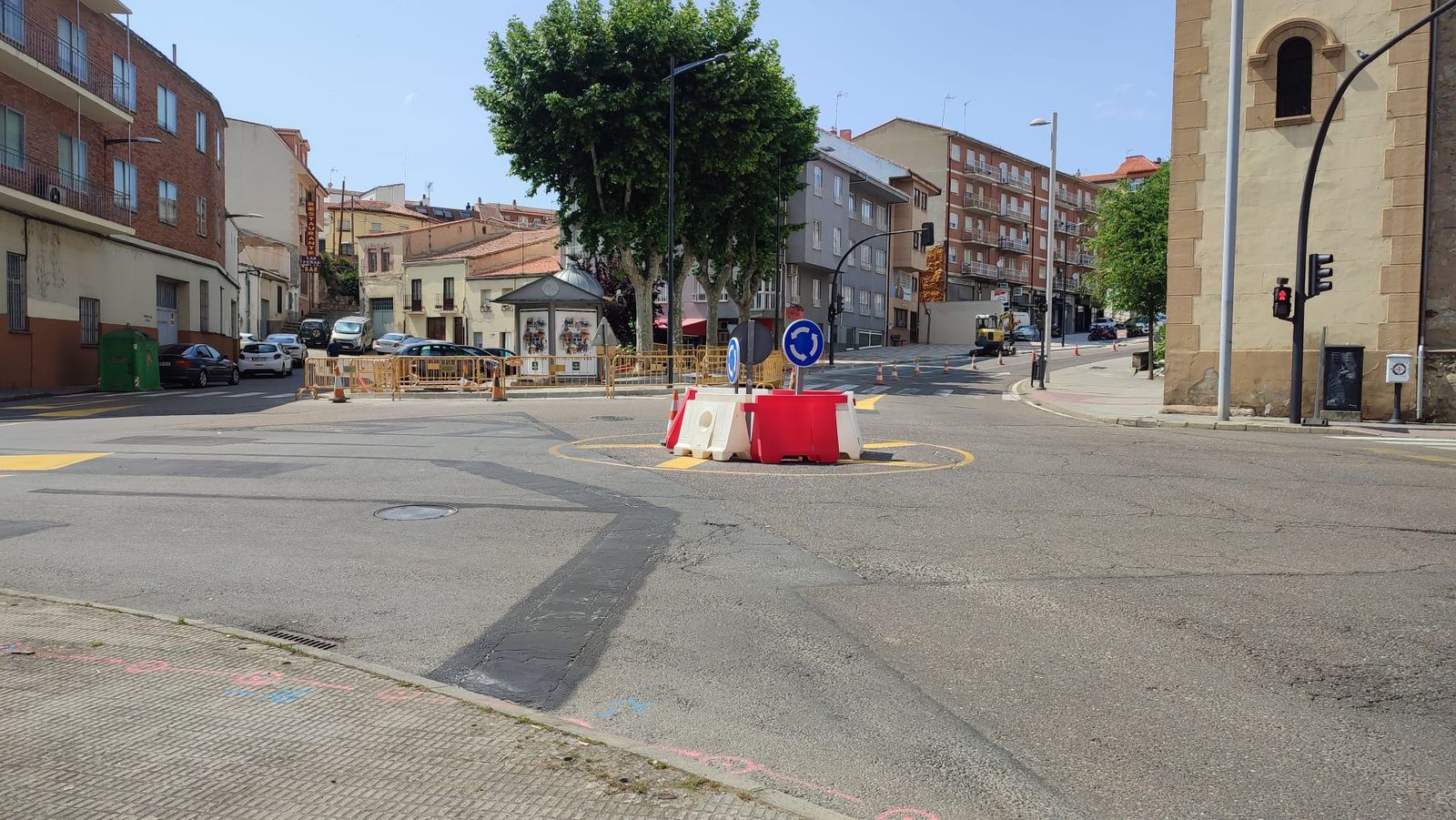 Nueva rotonda de San Lázaro