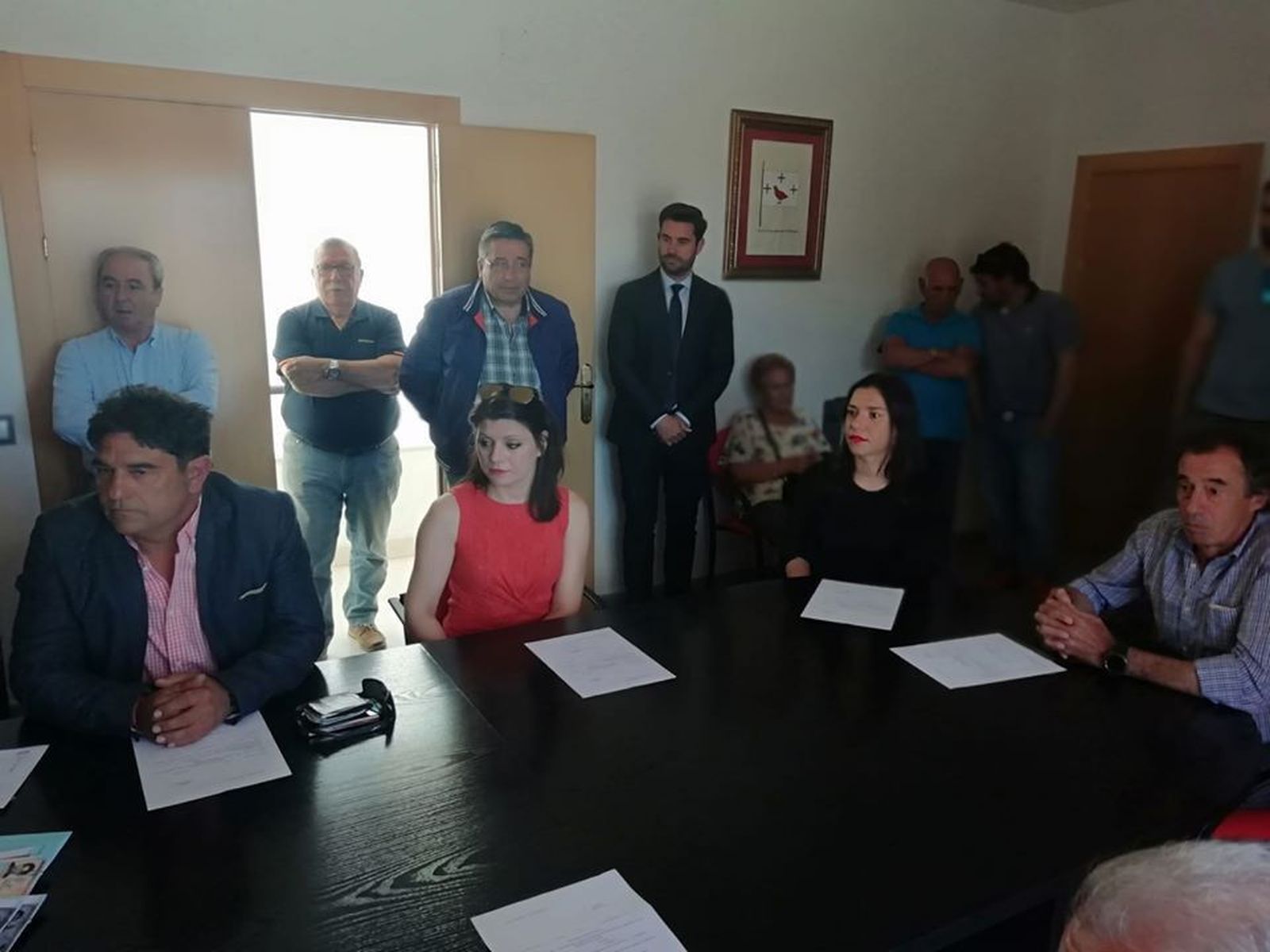 Ayto. El Perdigón. Alcalde Ángel Calleja y Concejales