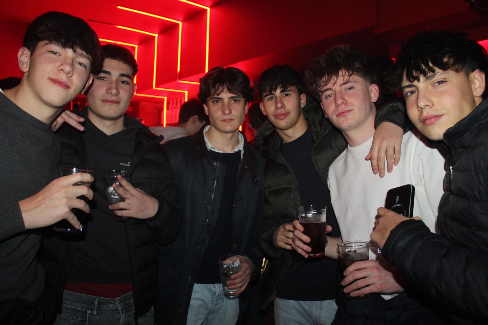 Salamanca de noche, sabado 24 de enero