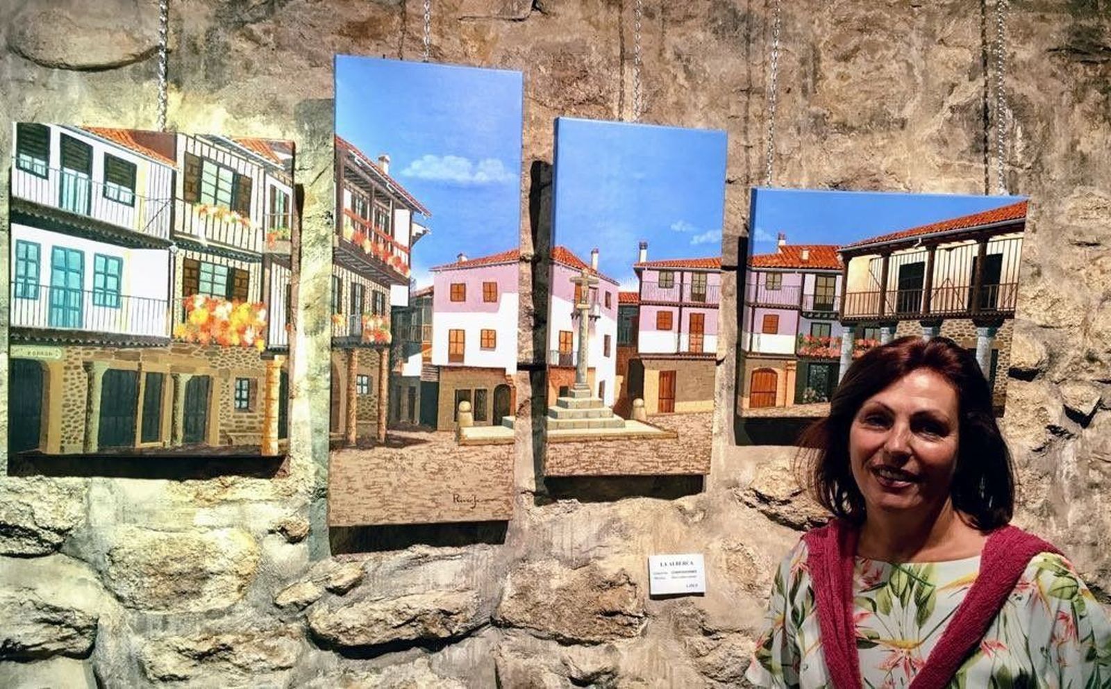 Pilar Rivero inaugura su exposición ‘Birkah’ en La Alberca