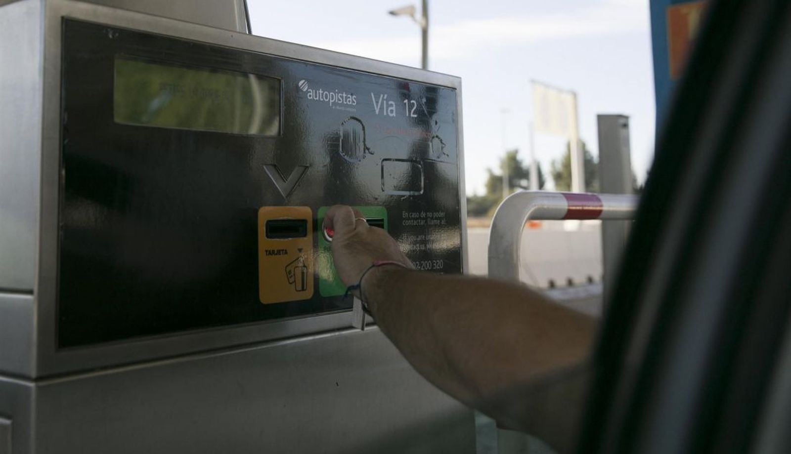 Pago en un peaje