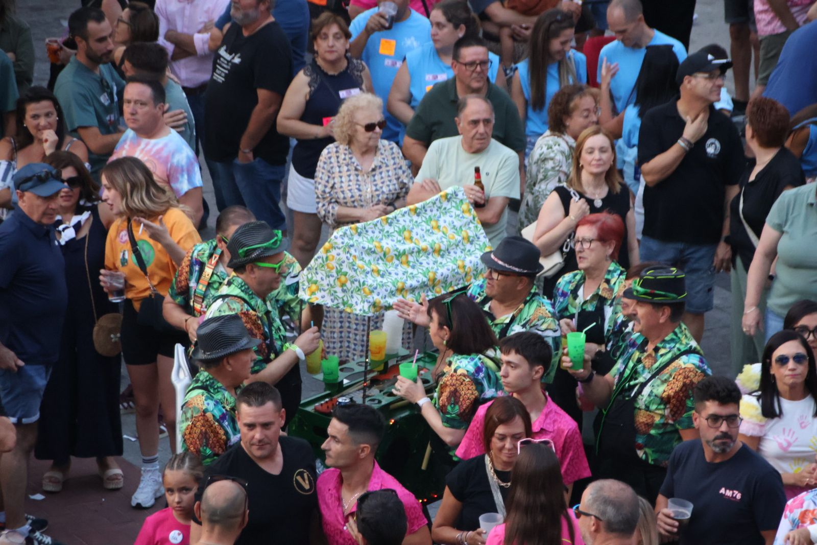 Peñaranda, Chupinazo y presentación de las reinas y damas