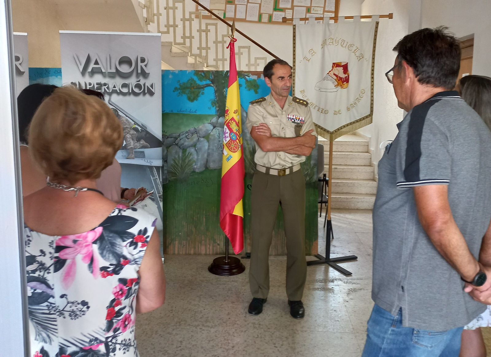 Bermillo de Sayago acoge la exposición 'Heráldica y filatelia en las fuerzas armadas'