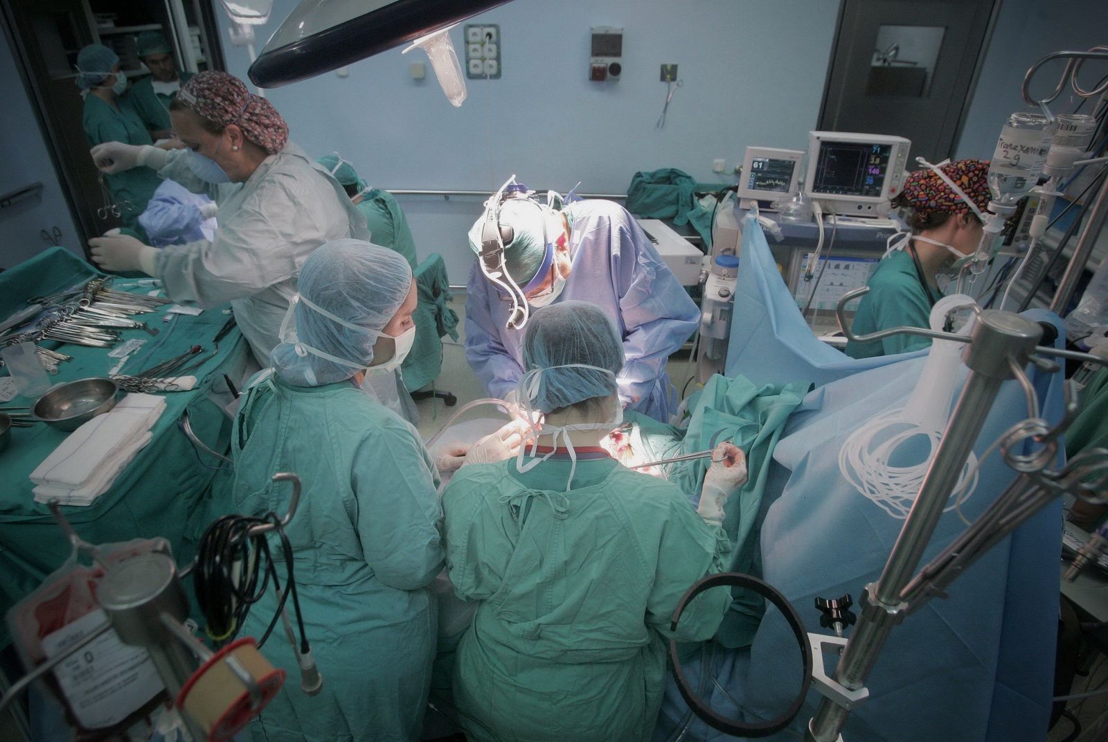 Trasplante pulmonar.