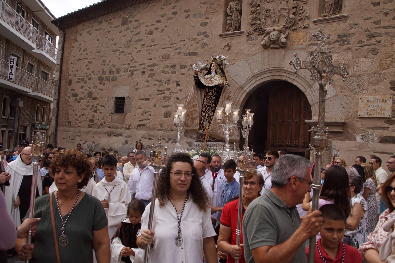 Alba, salida de clausura de Santa Teresa, fiestas Transverberación 2025 (45).jpeg