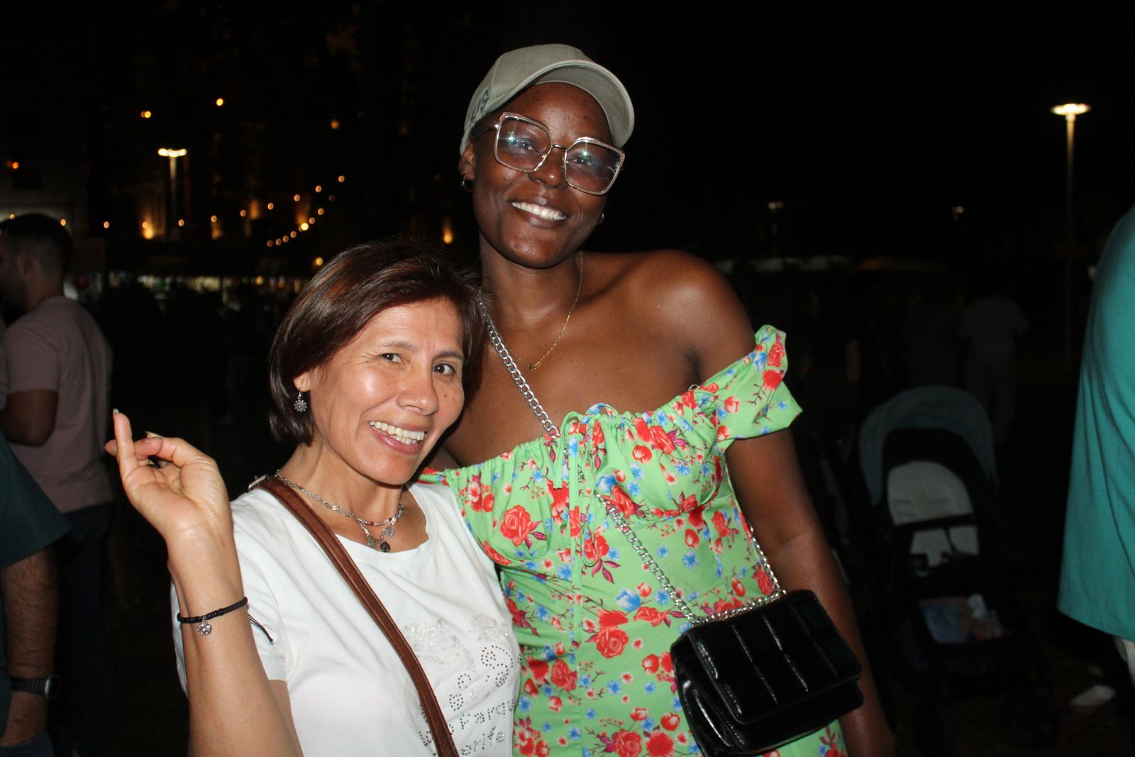 Ambiente en la Feria de Día en la tarde de este viernes