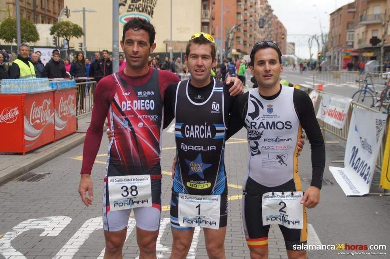 Javier García repite triunfo en el Duatlón Ciudad de Salamanca