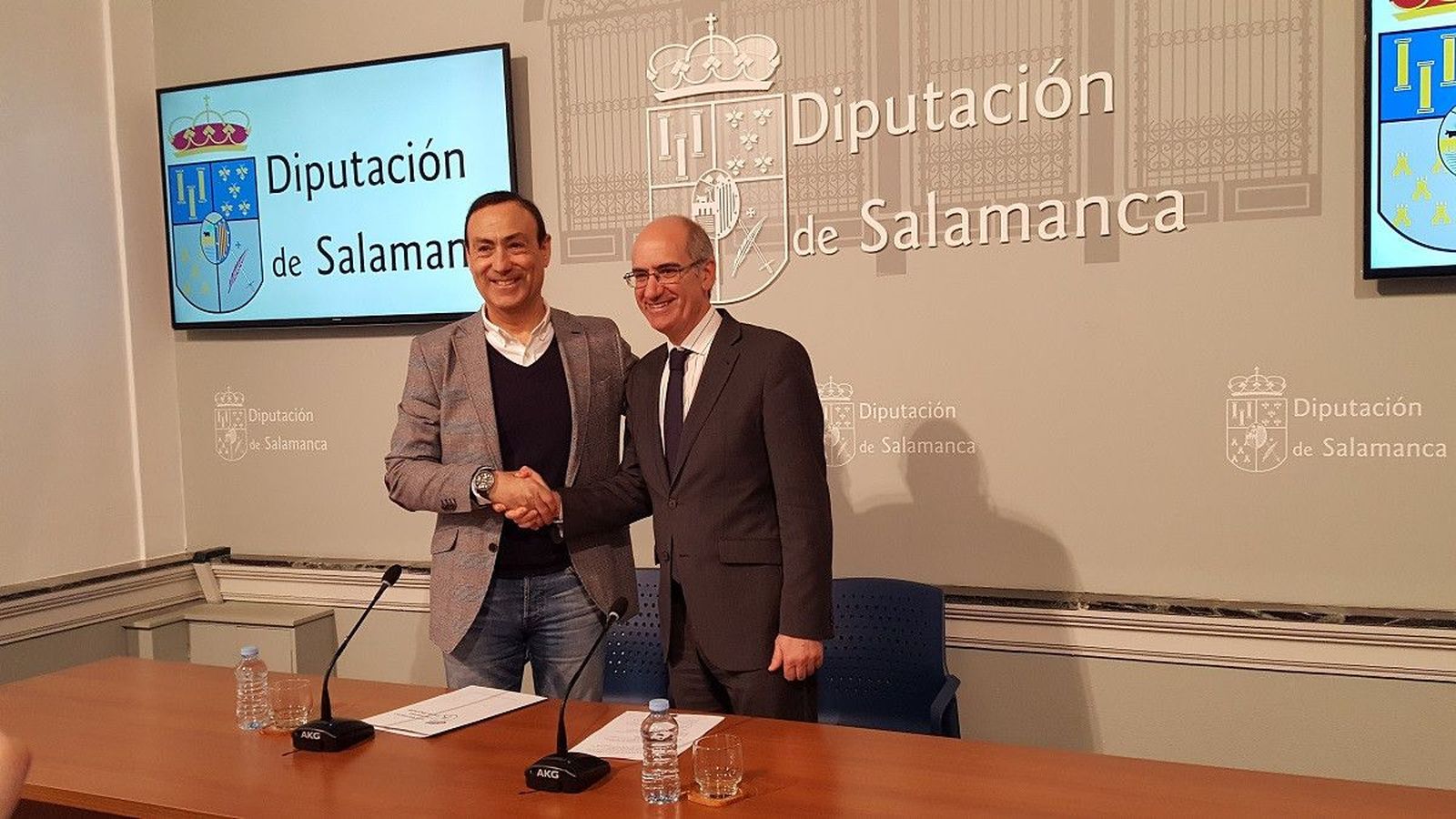 Javier Iglesias y Pedro Samuel