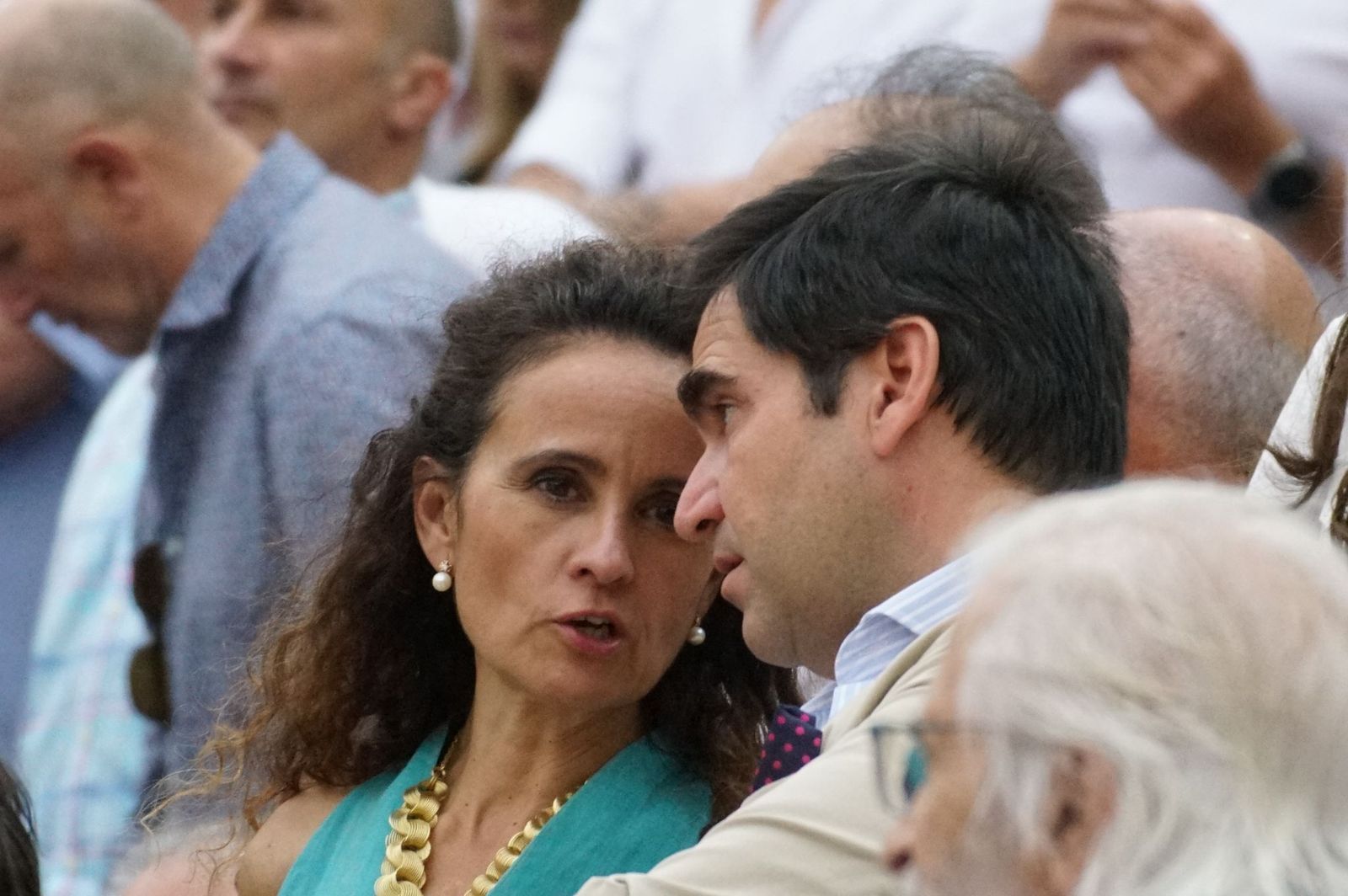 Gran ambiente en La Glorieta para la tarde de toros de Morante de la Puebla, Ismael Martín y Marco Pérez