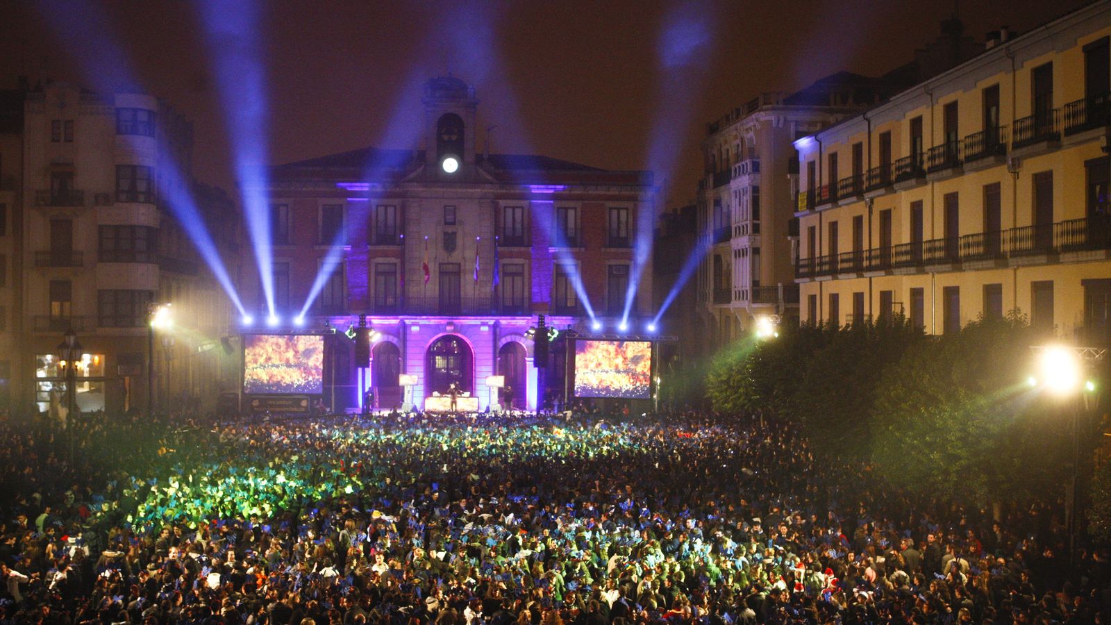 Celebración de la Nochevieja Universitaria en Zamora