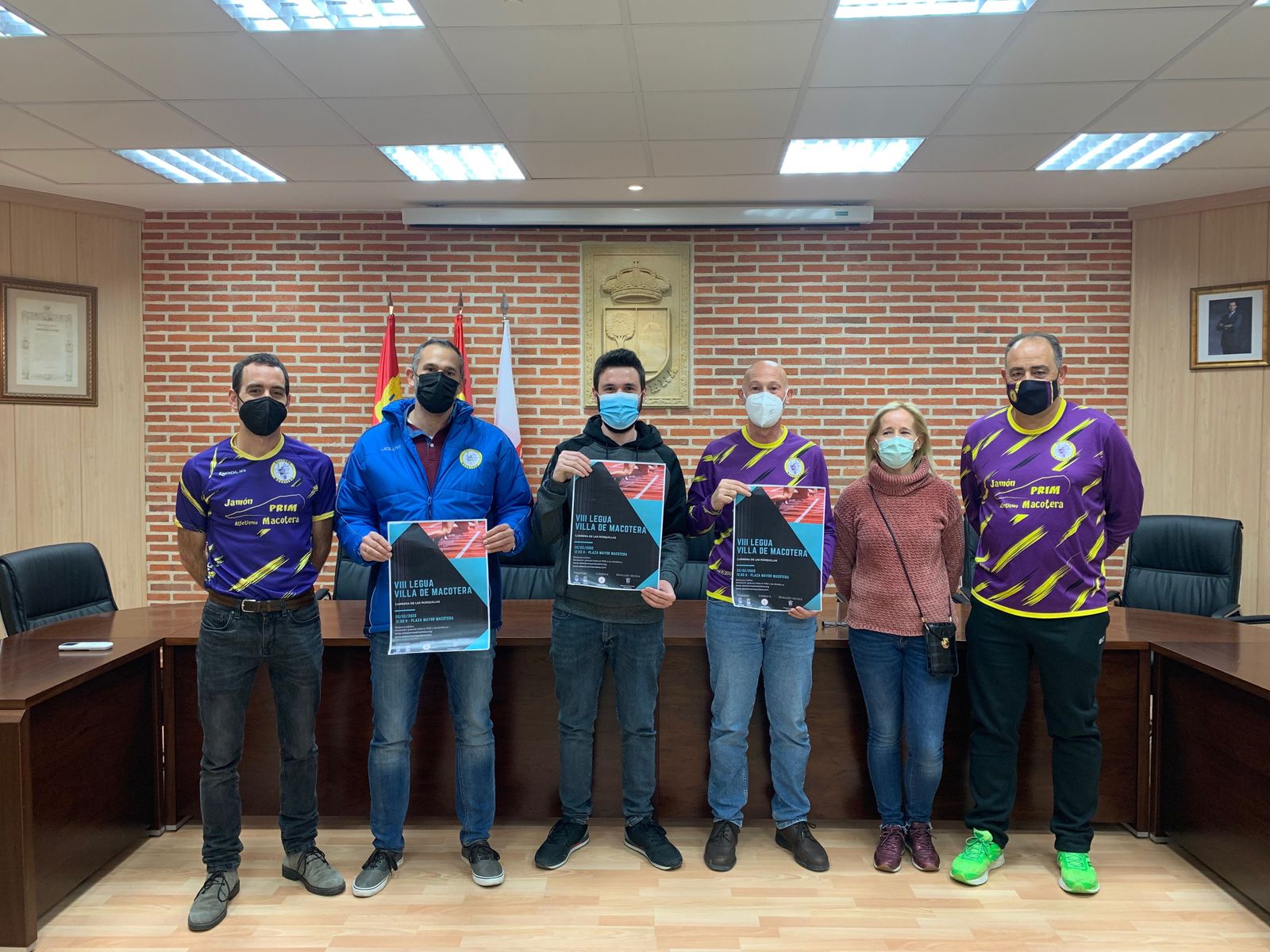 El Ayuntamiento de Macotera ha acogido la presentación de la VII Legua.
