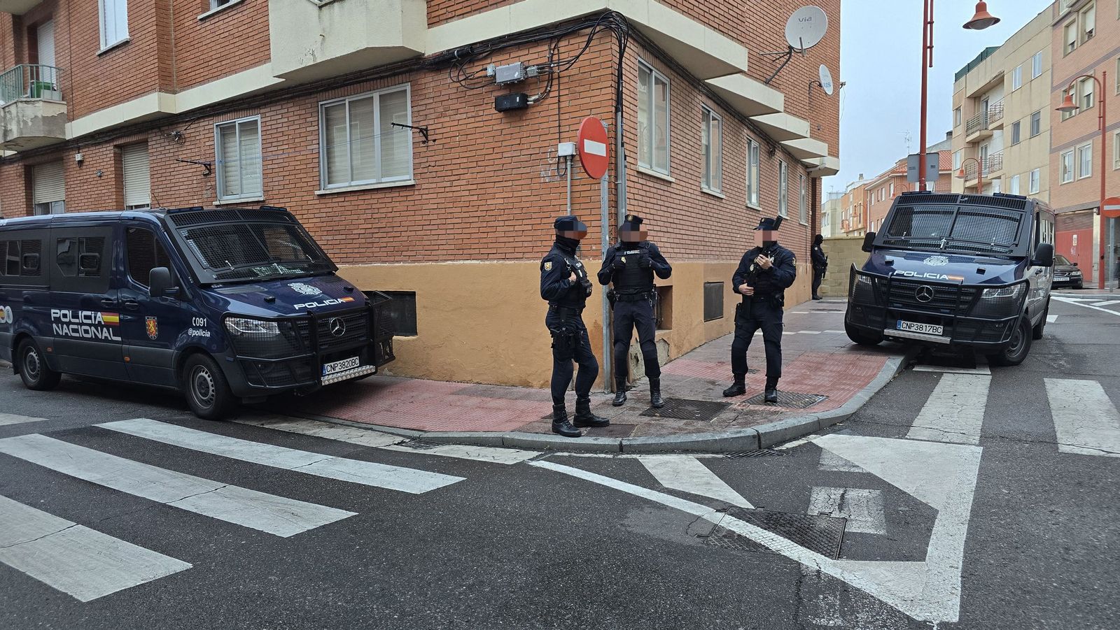 Operación Policía Nacional en Santa Marta