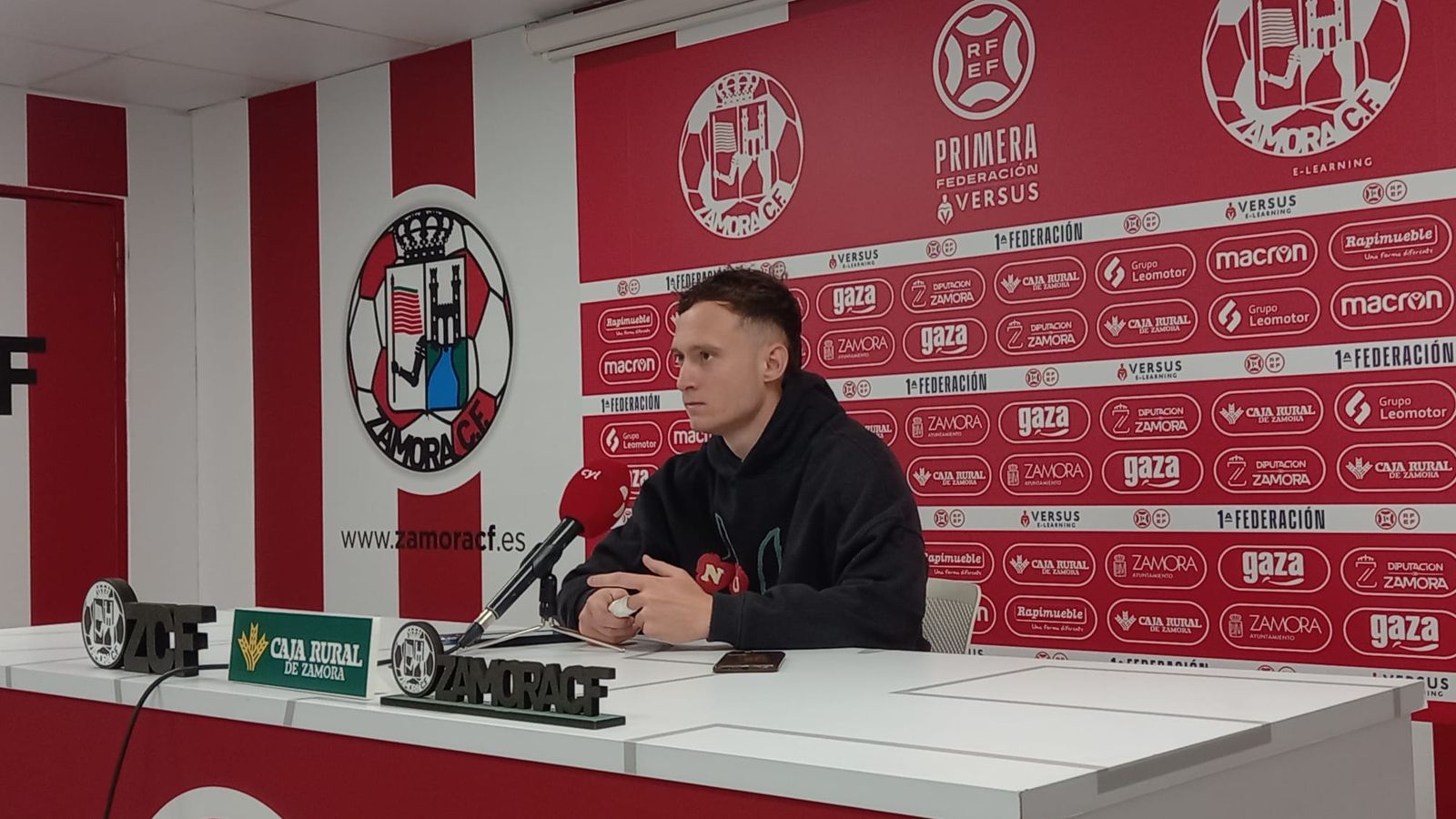 Rafa Tresaco, jugador del Zamora CF