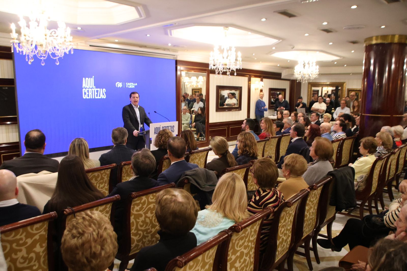 Mañueco junto a Carbayo prearranque campaña