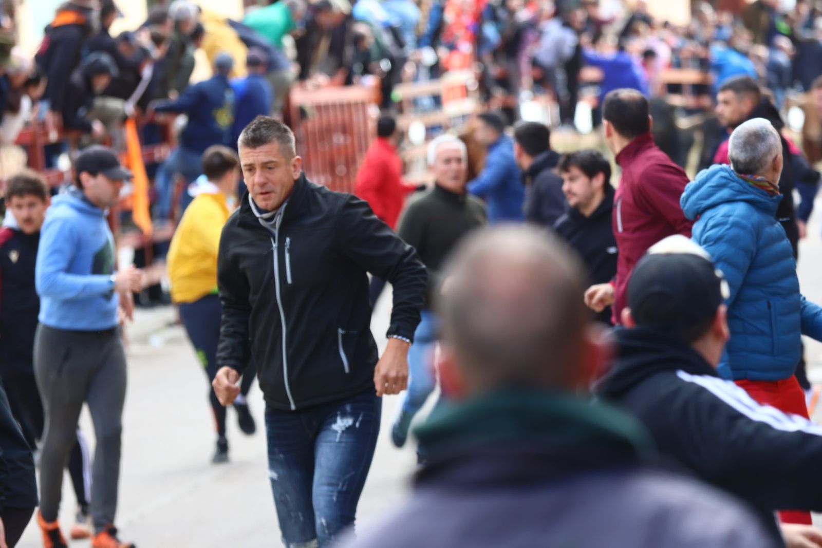 Encierro de martes en el Carnaval del Toro de Ciudad Rodrigo 2026