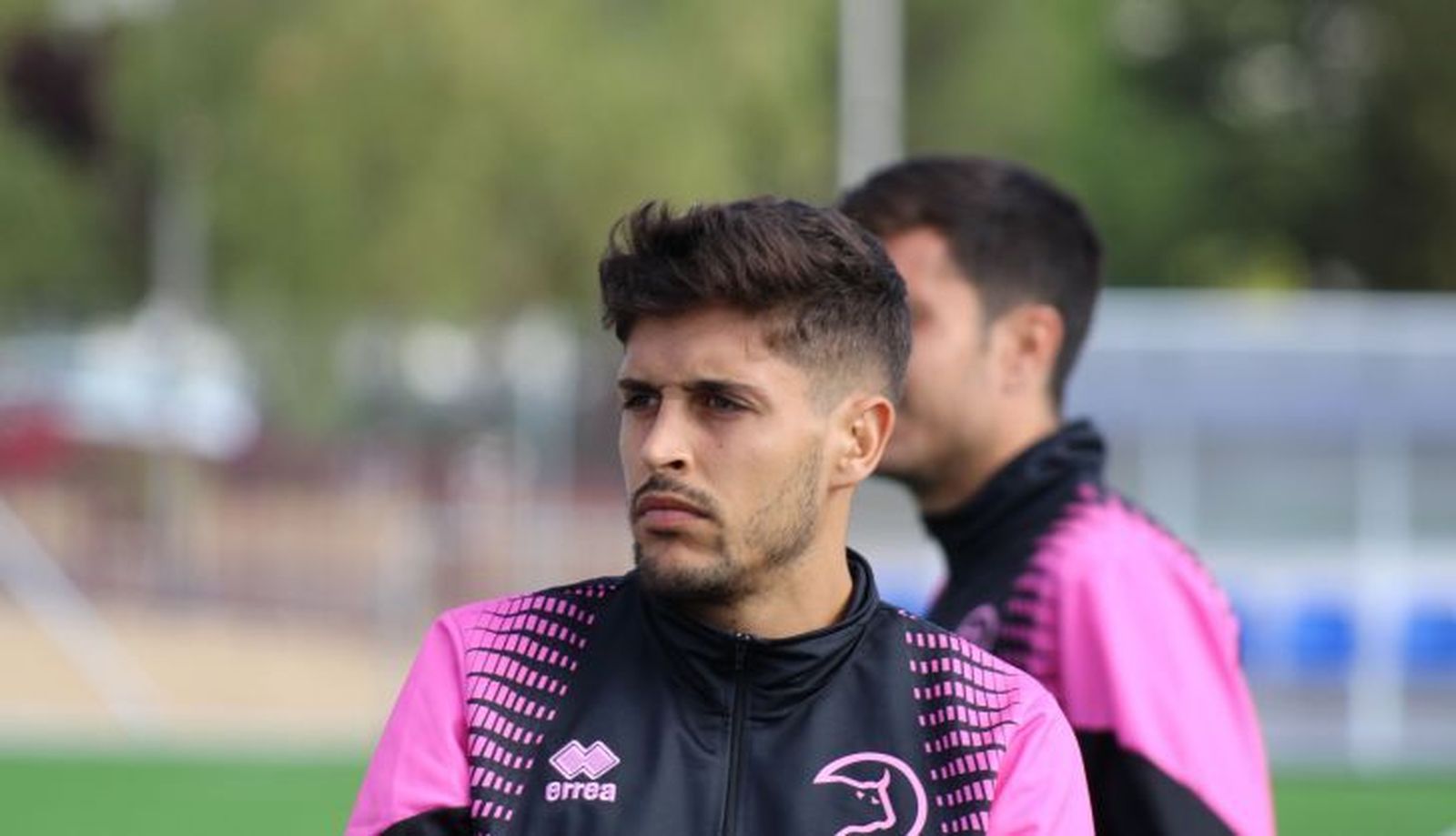 Ramón Blázquez, en un entrenamiento en el Reina Sofía | FOTO SALAMANCA24HORAS.COM