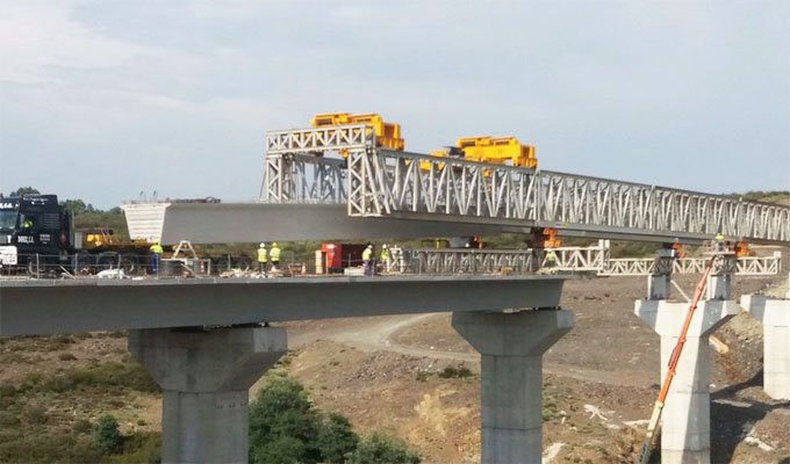 Finaliza la construcción del viaducto de Otero de Sanabria de la LAV Madrid-Galicia