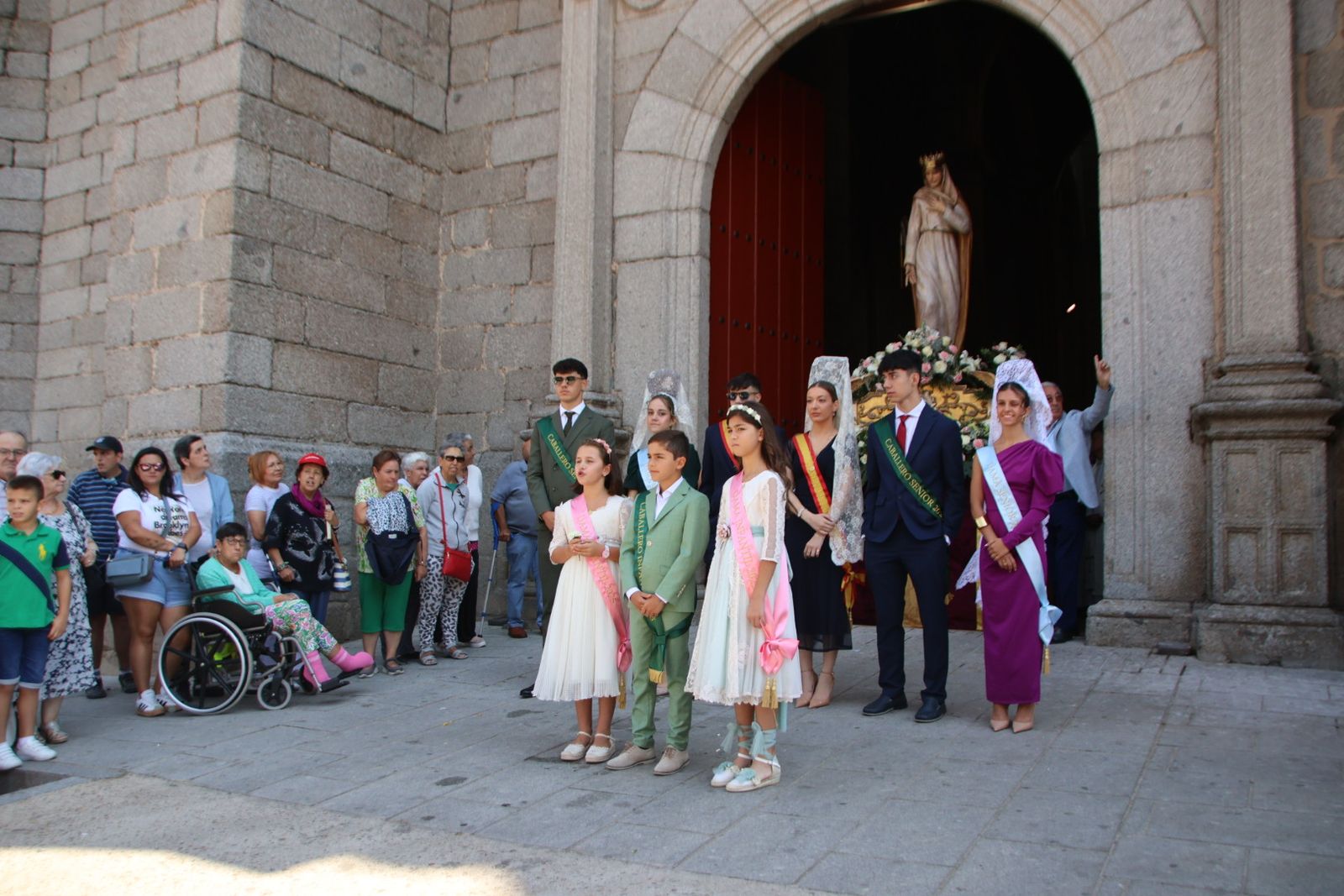 Peñaranda misa patrona y procesión