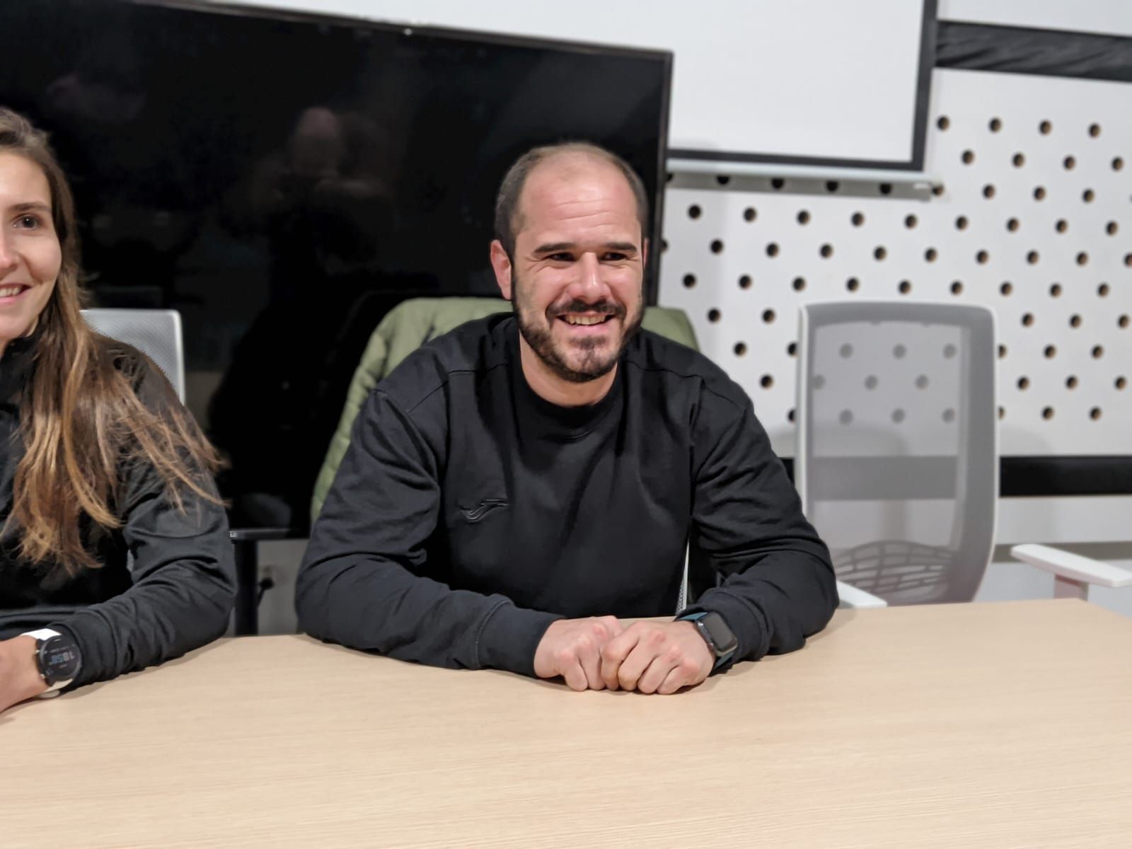 Pablo Rivas en rueda de prensa
