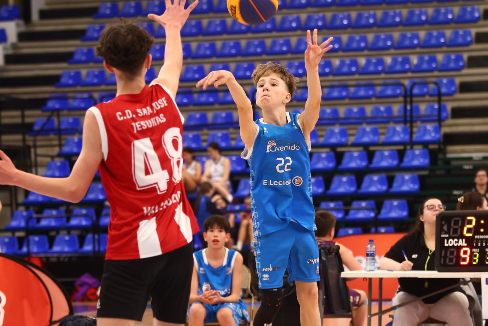 Campeonato de baloncesto 3x3 U13 y U15