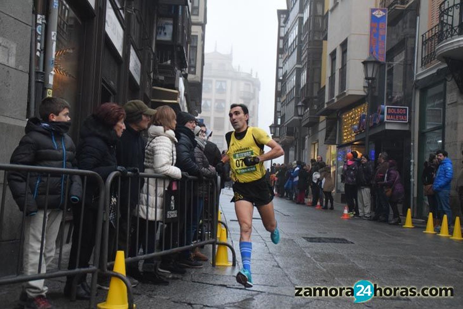 Fernando Lorenzo en la San Silvestre de 2017