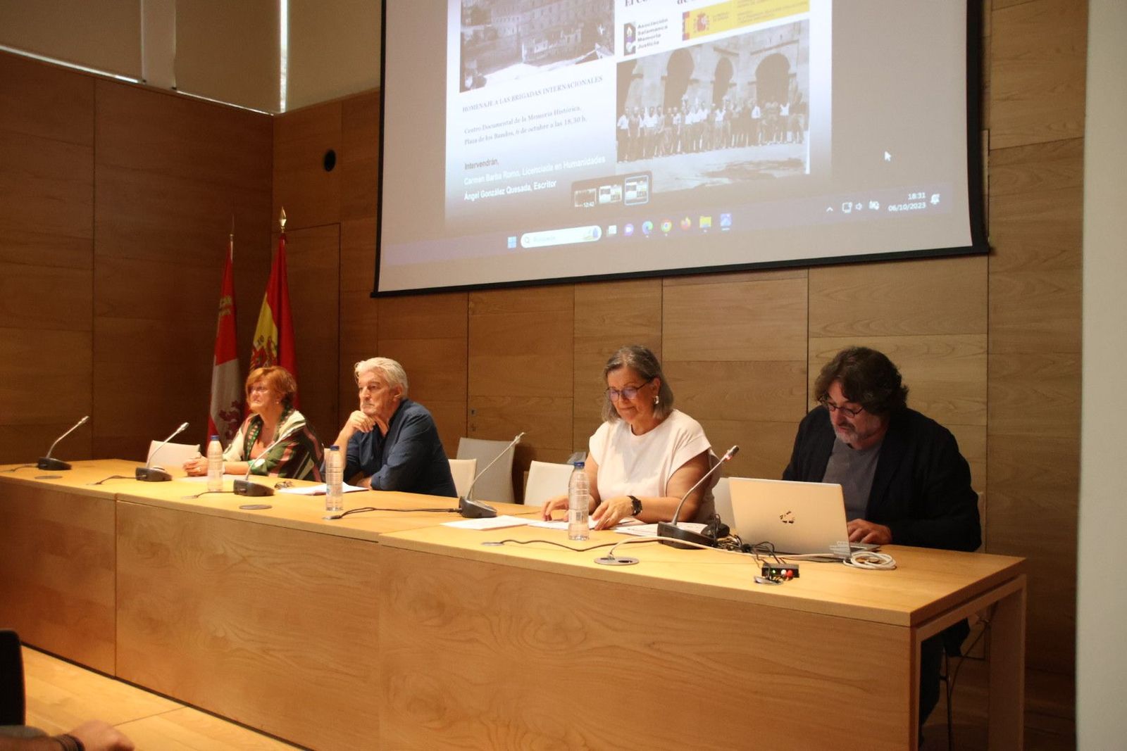 Homenaje a las Brigadas Internacionales