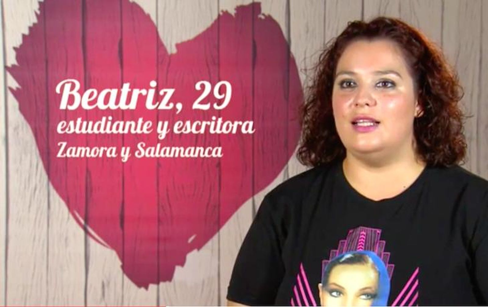 La zamorana 'Perra de Satán', en busca del amor en First Dates