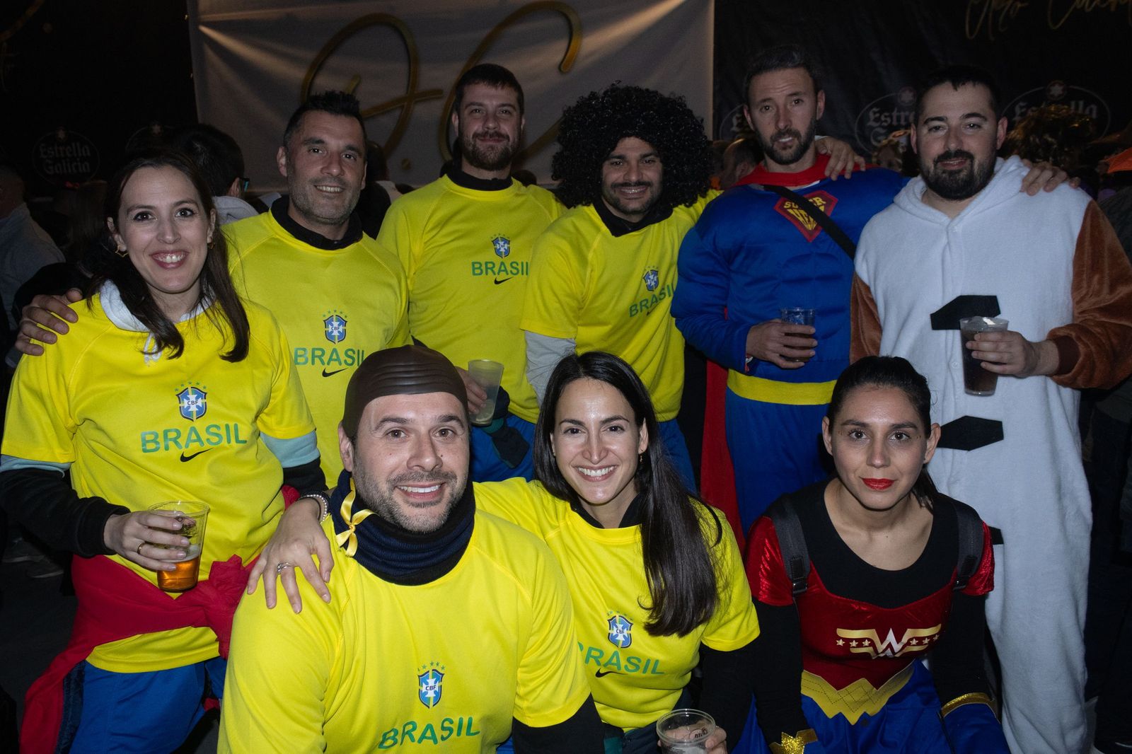 Salamanca de noche, sábado del Carnaval del Toro de Ciudad Rodrigo